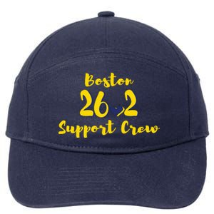 Boston 262 Marathon Support Crew 7-Panel Snapback Hat