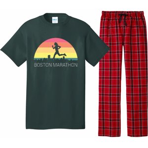 Boston 262 Miles Marathon Running Friend Support Gift Pajama Set