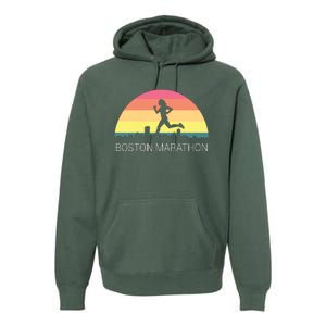 Boston 262 Miles Marathon Running Friend Support Gift Premium Hoodie