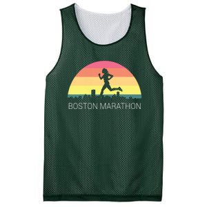 Boston 262 Miles Marathon Running Friend Support Gift Mesh Reversible Basketball Jersey Tank