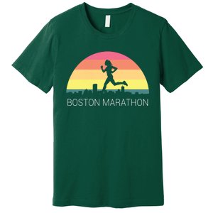 Boston 262 Miles Marathon Running Friend Support Gift Premium T-Shirt