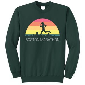 Boston 262 Miles Marathon Running Friend Support Gift Tall Sweatshirt