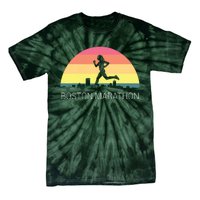 Boston 262 Miles Marathon Running Friend Support Gift Tie-Dye T-Shirt