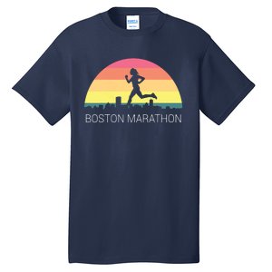 Boston 262 Miles Marathon Running Friend Support Gift Tall T-Shirt