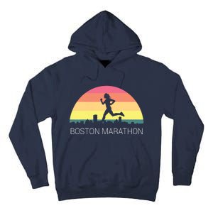 Boston 262 Miles Marathon Running Friend Support Gift Tall Hoodie