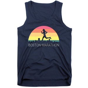 Boston 262 Miles Marathon Running Friend Support Gift Tank Top