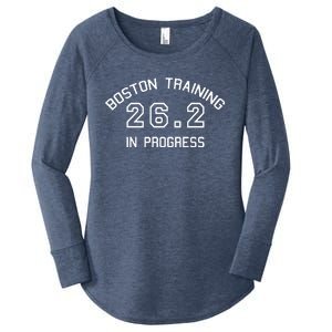 Boston 262 Marathon Training Women's Perfect Tri Tunic Long Sleeve Shirt