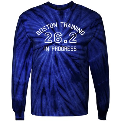 Boston 262 Marathon Training Tie-Dye Long Sleeve Shirt