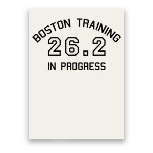 Boston 262 Marathon Training Poster