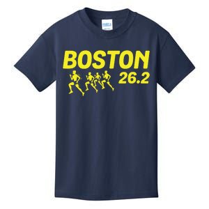 Boston 262 Miles Running Marathon Friend Support Gift Kids T-Shirt