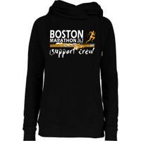 Boston 262 Marathon Support Crew For Womenyouth Womens Funnel Neck Pullover Hood