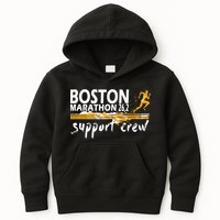 Boston 262 Marathon Support Crew For Womenyouth Kids Hoodie