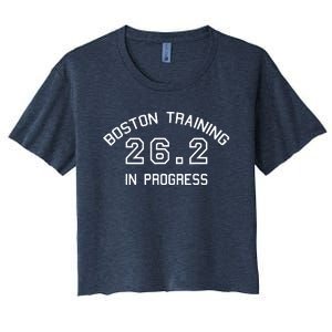 Boston 262 Marathon Training Women's Crop Top Tee