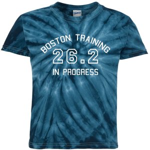 Boston 262 Marathon Training Kids Tie-Dye T-Shirt