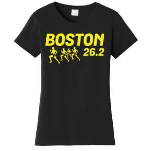 Boston 262 Miles Running Marathon Friend Support Gift Women's T-Shirt