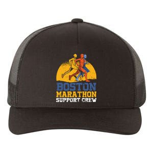 Boston 2024 Marathon Runner 262 Miles Support Crew Yupoong Adult 5-Panel Trucker Hat