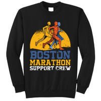 Boston 2024 Marathon Runner 262 Miles Support Crew Sweatshirt