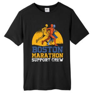 Boston 2024 Marathon Runner 262 Miles Support Crew Tall Fusion ChromaSoft Performance T-Shirt