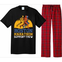 Boston 2024 Marathon Runner 262 Miles Support Crew Pajama Set