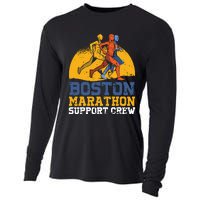 Boston 2024 Marathon Runner 262 Miles Support Crew Cooling Performance Long Sleeve Crew