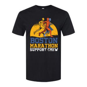 Boston 2024 Marathon Runner 262 Miles Support Crew Softstyle CVC T-Shirt