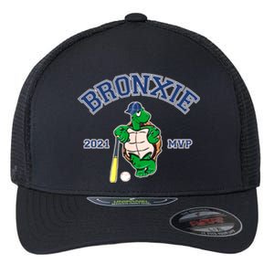 Bronxie 2021 MVP Baseball Turtle Logo Flexfit Unipanel Trucker Cap