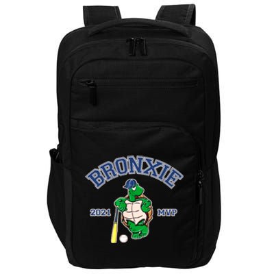 Bronxie 2021 MVP Baseball Turtle Logo Impact Tech Backpack