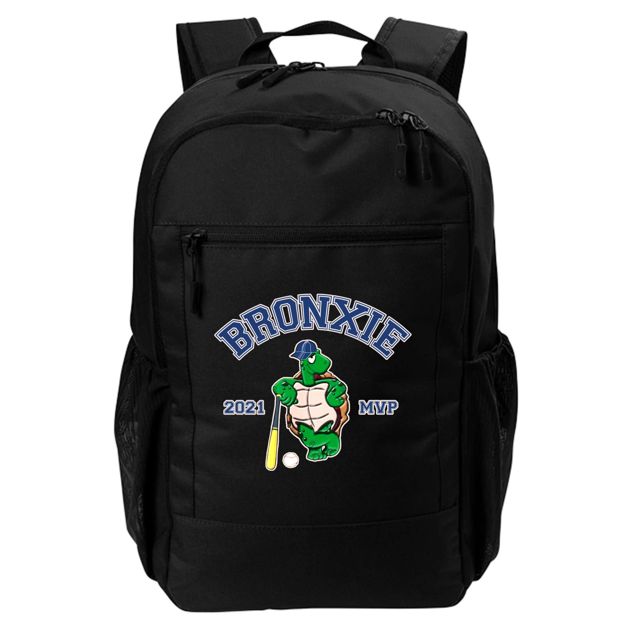 Bronxie 2021 MVP Baseball Turtle Logo Backpack