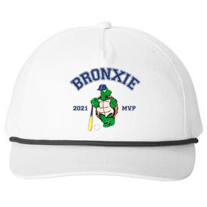 Bronxie 2021 MVP Baseball Turtle Logo Snapback Five-Panel Rope Hat