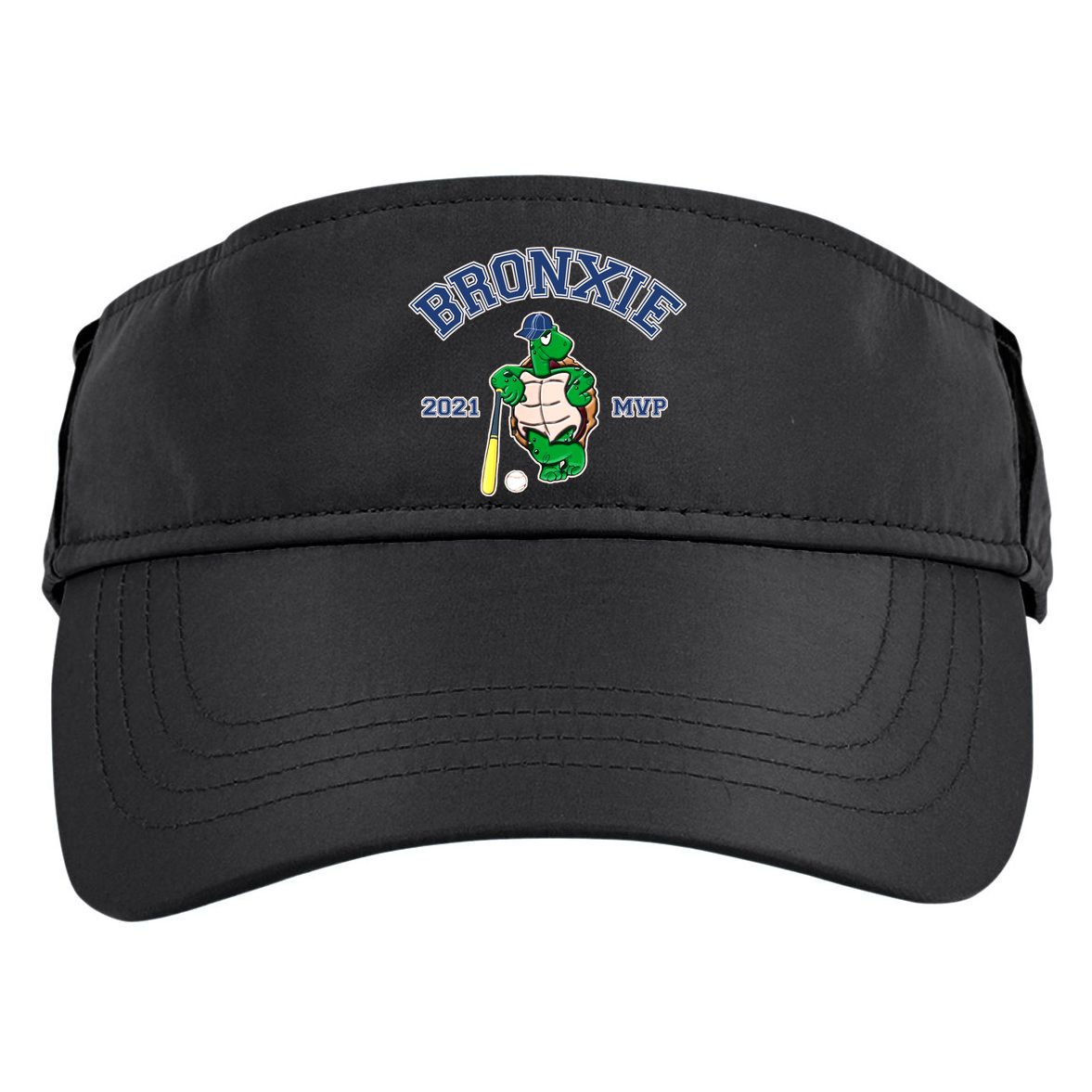 Bronxie 2021 MVP Baseball Turtle Logo Adult Drive Performance Visor