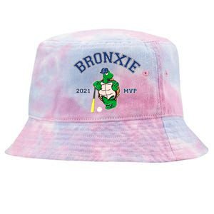 Bronxie 2021 MVP Baseball Turtle Logo Tie-Dyed Bucket Hat