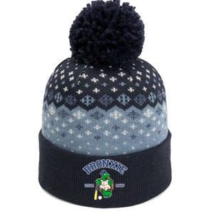 Bronxie 2021 MVP Baseball Turtle Logo The Baniff Cuffed Pom Beanie