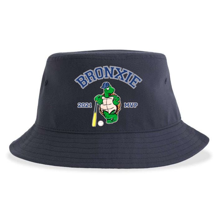 Bronxie 2021 MVP Baseball Turtle Logo Sustainable Bucket Hat