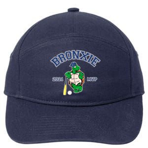 Bronxie 2021 MVP Baseball Turtle Logo 7-Panel Snapback Hat