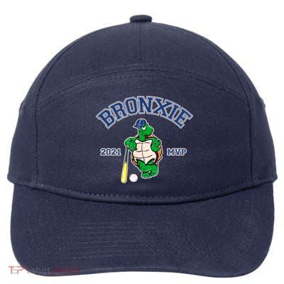 Bronxie 2021 MVP Baseball Turtle Logo 7-Panel Snapback Hat