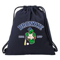 Bronxie 2021 MVP Baseball Turtle Logo Drawstring Bag