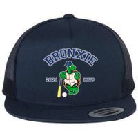 Bronxie 2021 MVP Baseball Turtle Logo Flat Bill Trucker Hat