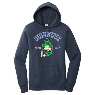 Bronxie 2021 MVP Baseball Turtle Logo Women's Pullover Hoodie