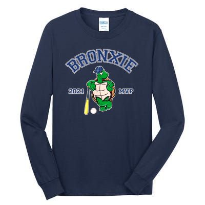 Bronxie 2021 MVP Baseball Turtle Logo Tall Long Sleeve T-Shirt