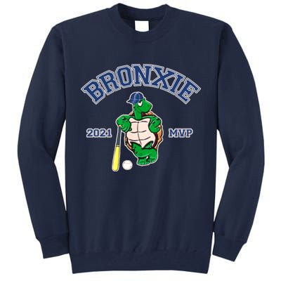 Bronxie 2021 MVP Baseball Turtle Logo Tall Sweatshirt