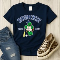 Bronxie 2021 MVP Baseball Turtle Logo Womens T-Shirt