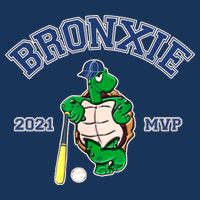 Bronxie 2021 MVP Baseball Turtle Logo Womens T-Shirt
