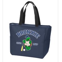 Bronxie 2021 MVP Baseball Turtle Logo Zip Tote Bag