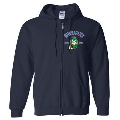 Bronxie 2021 MVP Baseball Turtle Logo Full Zip Hoodie