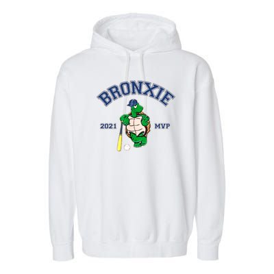 Bronxie 2021 MVP Baseball Turtle Logo Garment-Dyed Fleece Hoodie