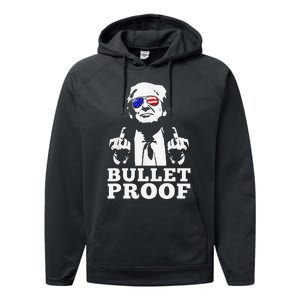 Bulletproof 2024 Presidential Candidate 45 Performance Fleece Hoodie