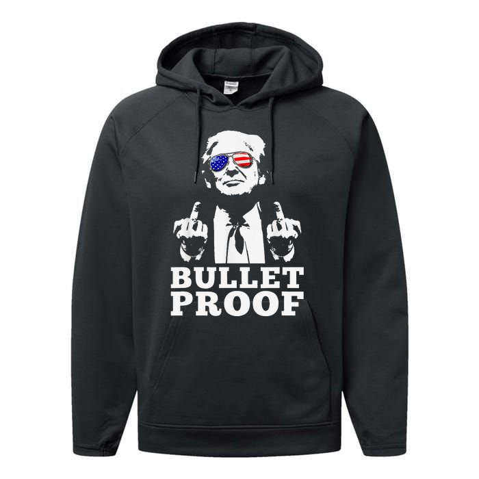 Bulletproof 2024 Presidential Candidate 45 Performance Fleece Hoodie