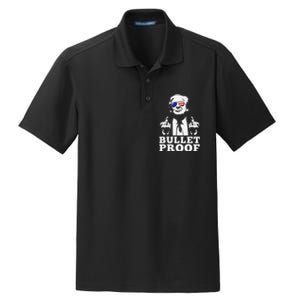 Bulletproof 2024 Presidential Candidate 45 Dry Zone Grid Polo