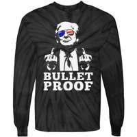 Bulletproof 2024 Presidential Candidate 45 Tie-Dye Long Sleeve Shirt