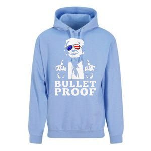 Bulletproof 2024 Presidential Candidate 45 Unisex Surf Hoodie